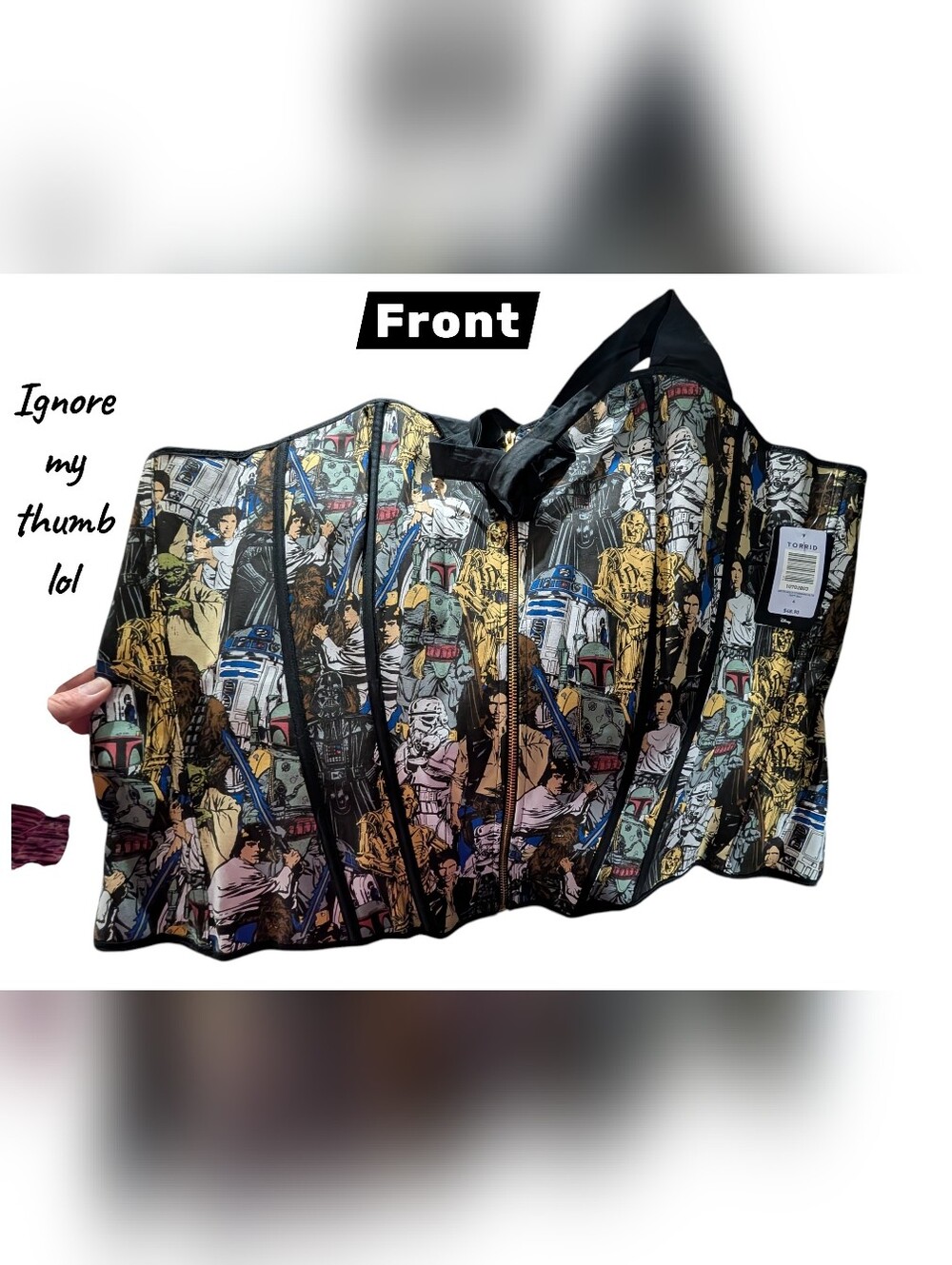 OG Torrid Star Wars Corset Top